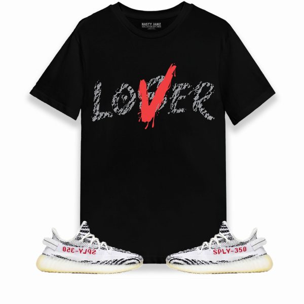 Loser Lover Unisex Shirt Match Yeezy Boost 350 V2 Zebra Jezsport.com