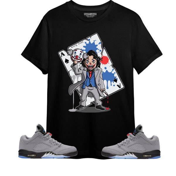 Joker Killer Unisex Shirt Match Jordan 5 Retro Low PSG Jezsport.com