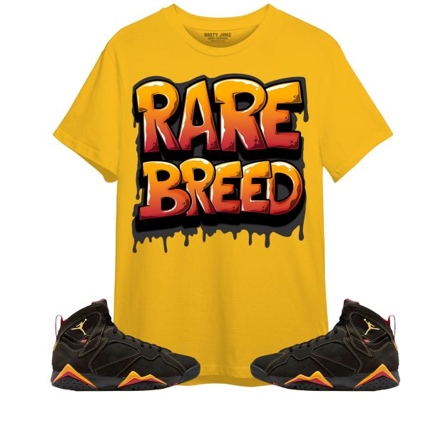 Rare Breed Unisex Color Shirt Match Jordan 7 Retro Citrus Jezsport.com