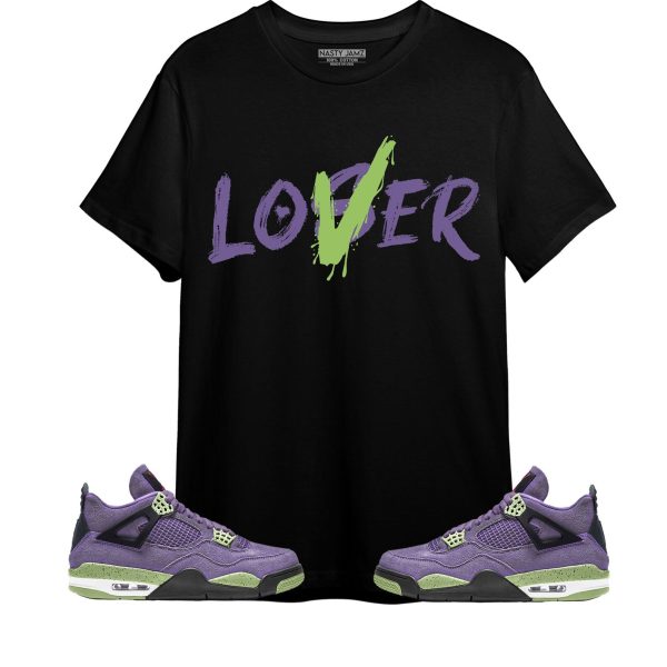 Loser Lover Unisex Shirt Match Jordan 4 Retro Canyon Purple Jezsport.com