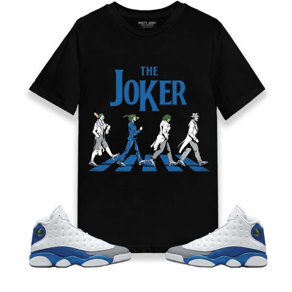 The Joker Unisex Shirt Match Jordan 13 Retro French Blue Jezsport.com