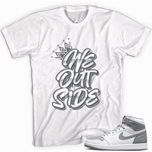 Outside Sneaker Shirt Match Jordan 1 High OG Stealth Jezsport.com