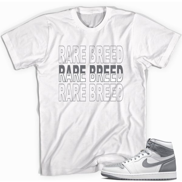 Rare Breed Sneaker Shirt Match Jordan 1 High OG Stealth Jezsport.com