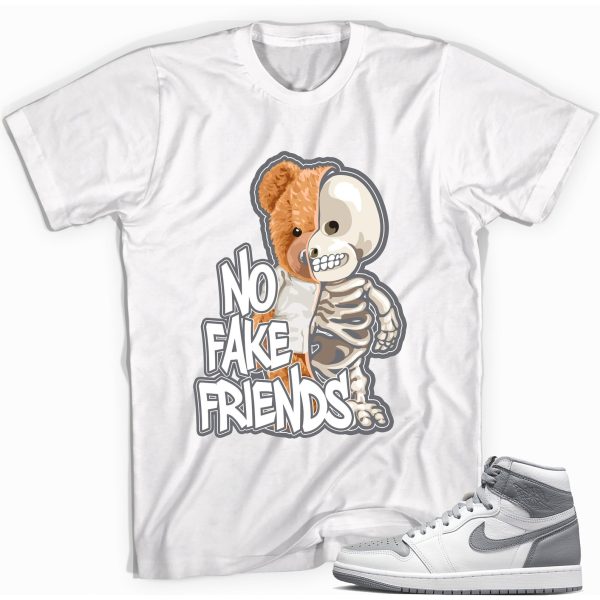 Fake Friends Sneaker Shirt Match Jordan 1 High OG Stealth Jezsport.com