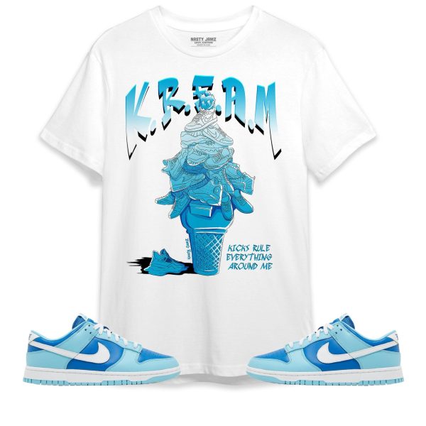 KREAM Unisex Shirt Match Dunk Low Retro Argon Jezsport.com