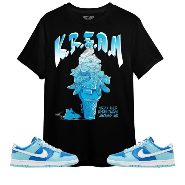 KREAM Unisex Shirt Match Dunk Low Retro Argon Jezsport.com