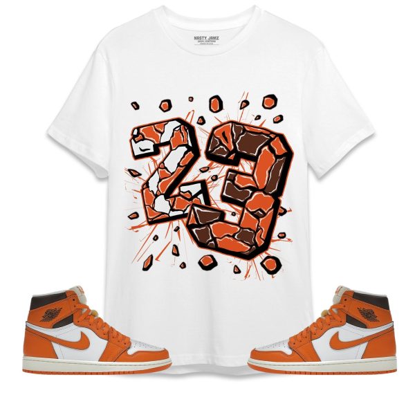 Number 23 Broken Unisex Shirt Match Jordan 1 High OG Starfish Jezsport.com