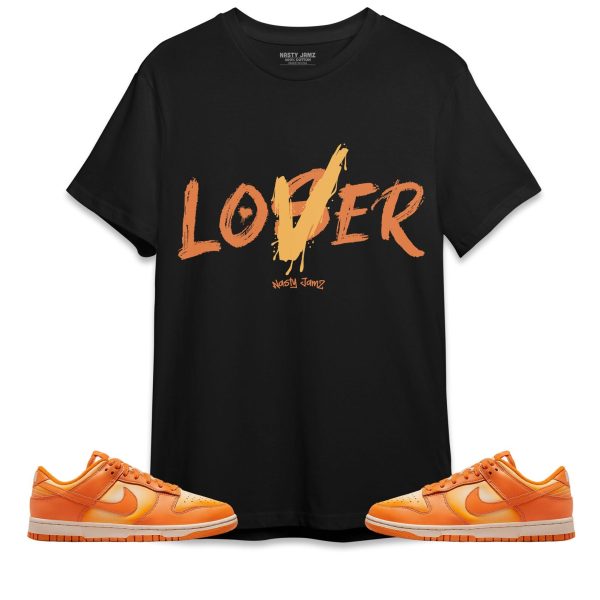 Loser Lover Unisex Shirt Match Dunk Low Magma Orange Jezsport.com