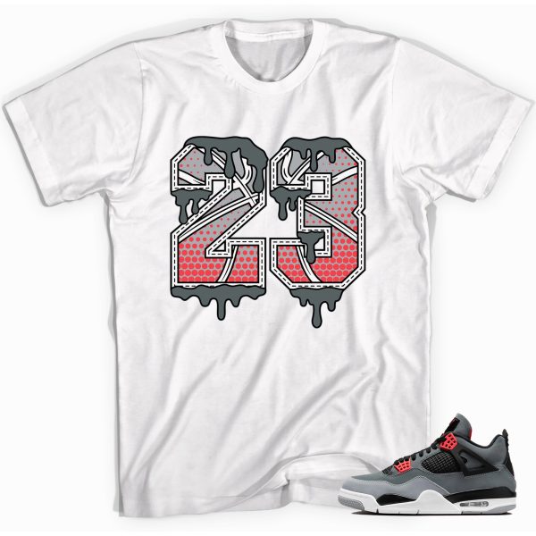 24 Drip Sneaker Shirt Made to Match Jordan 4s Infrared Jezsport.com