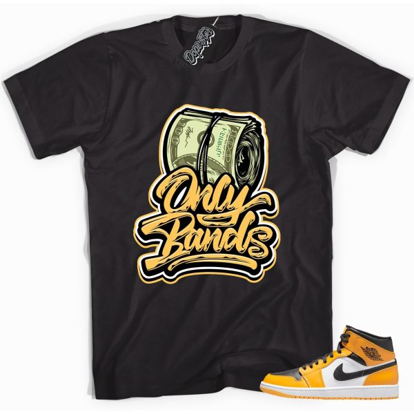 Only Bands Adult Unisex Sneaker Shirt Made to Match Jordan 1s High OG Taxi Jezsport.com