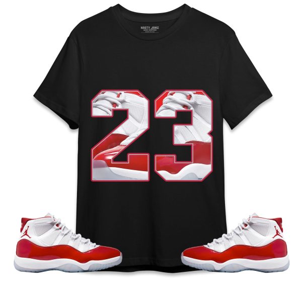 Number 23 CM11 Unisex Shirt Match Jordan 11 Cherry Jezsport.com