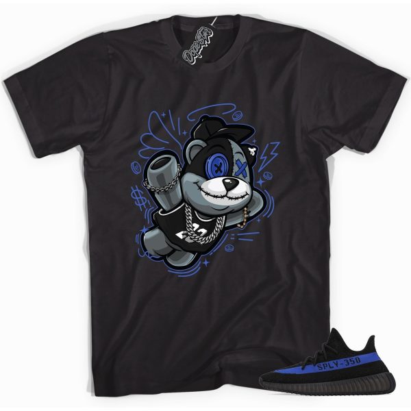 Slam Dunk Bear Sneaker Shirt Made to Match 350 V2 Dazzling Blue Jezsport.com