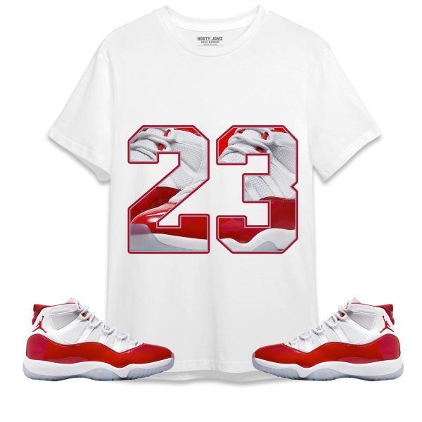 Number 23 CM11 Unisex Shirt Match Jordan 11 Cherry Jezsport.com