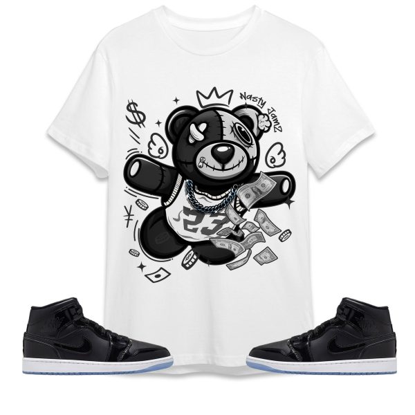 Self Made Ber Unisex Shirt Match Jordan 1 Mid Space Jam Jezsport.com