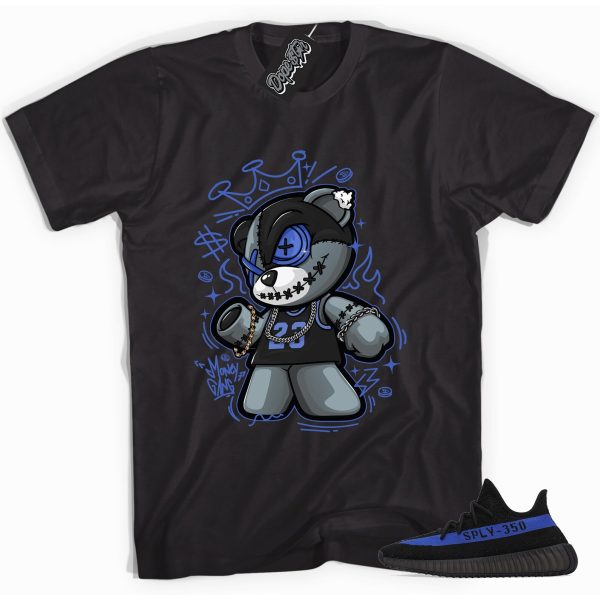 Money Gang Bear Sneaker Shirt Made to Match the 350s V2 Dazzling Blue Jezsport.com