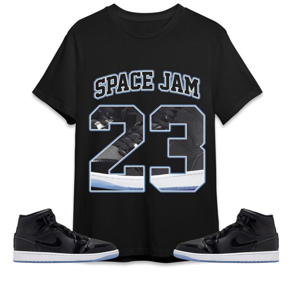 Number 23 CM1 Name Unisex Shirt Match Jordan 1 Mid Space Jam Jezsport.com