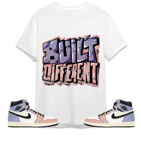 Built Different Unisex Shirt Match Jordan 1 High Skyline Jezsport.com