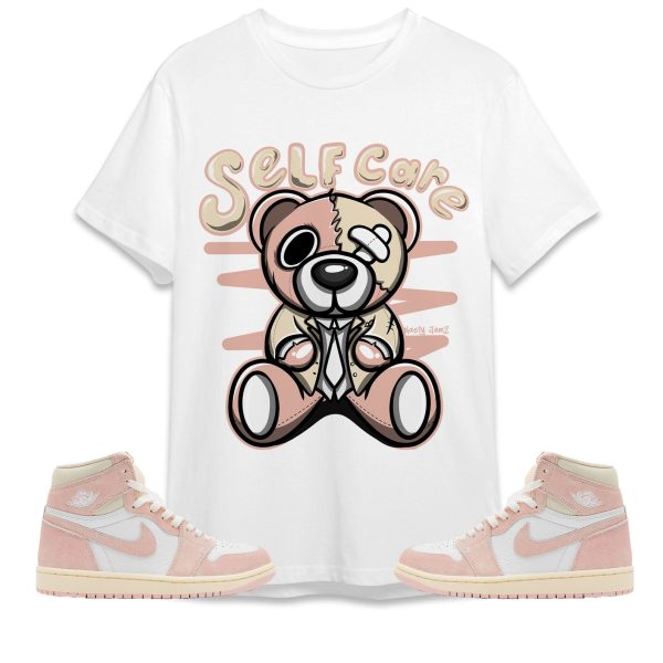 Self Care BER Unisex Shirt Match Jordan 1 OG Washed Pink Jezsport.com