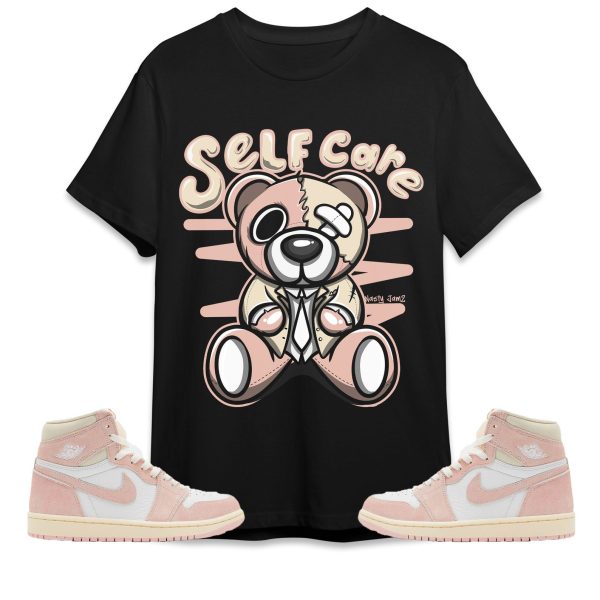 Self Care BER Unisex Shirt Match Jordan 1 OG Washed Pink Jezsport.com