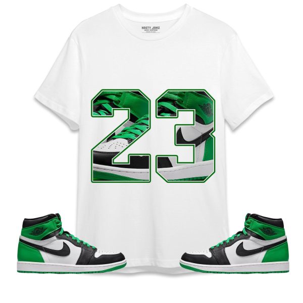 Number 23 CM1 Unisex Shirt Match Jordan 1 Celtic Lucky Green Jezsport.com