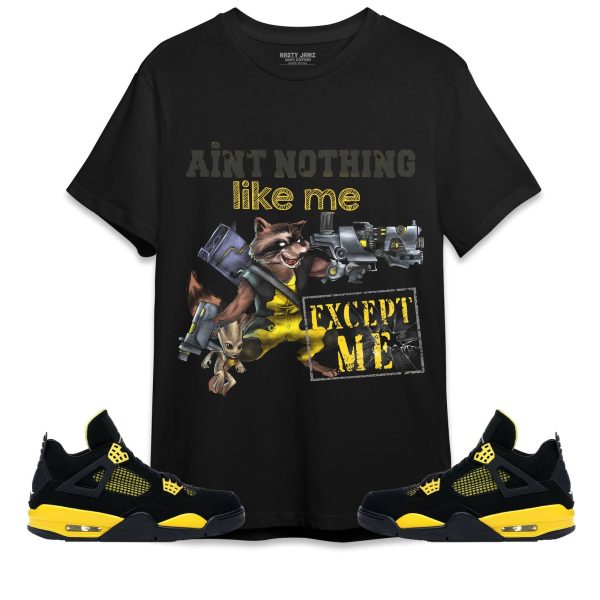 Nothing Like Me Than Me Unisex Shirt Match Jordan 4 Thunder Jezsport.com