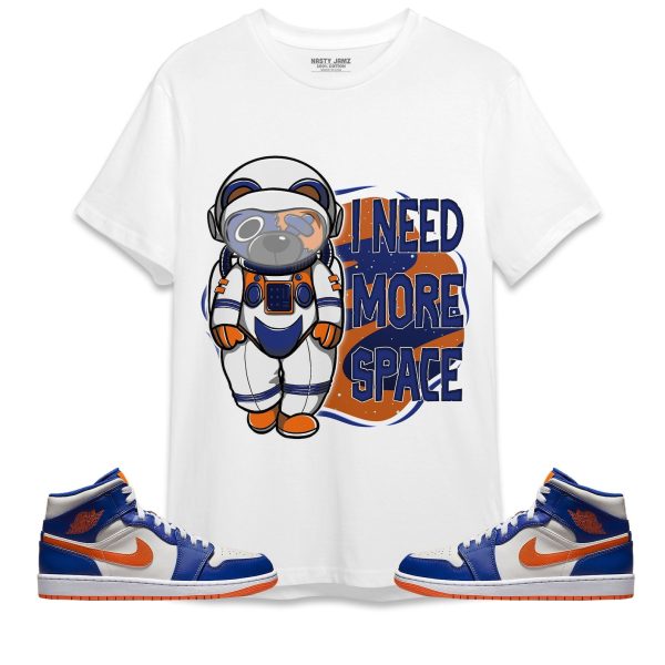 BER Need More Space Unisex Shirt Match Jordan 1 Mid Wheaties Knick Jezsport.com