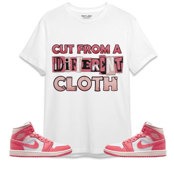 Cut From Different Cloth Unisex Shirt Match Jordan 1 Mid Strawberries and Cream Jezsport.com