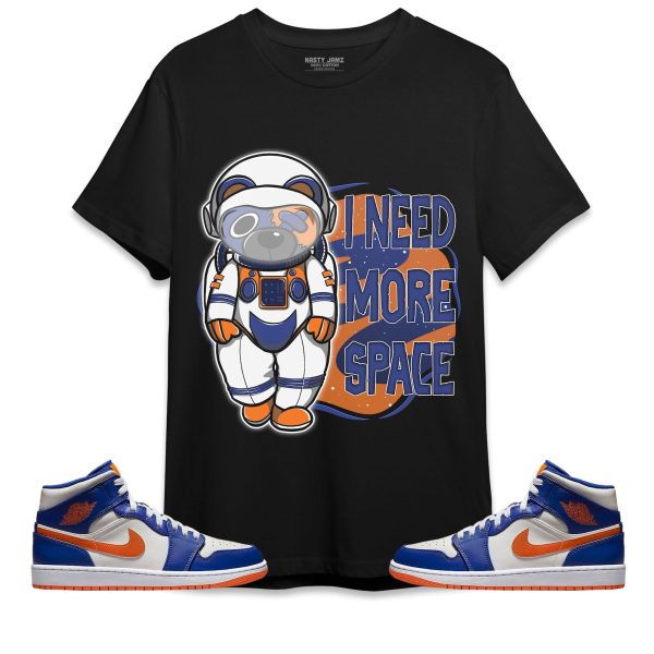 BER Need More Space Unisex Shirt Match Jordan 1 Mid Wheaties Knick Jezsport.com