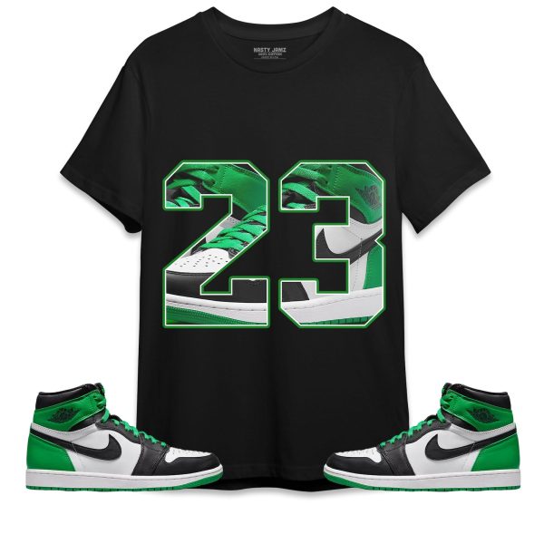 Number 23 CM1 Unisex Shirt Match Jordan 1 Celtic Lucky Green Jezsport.com