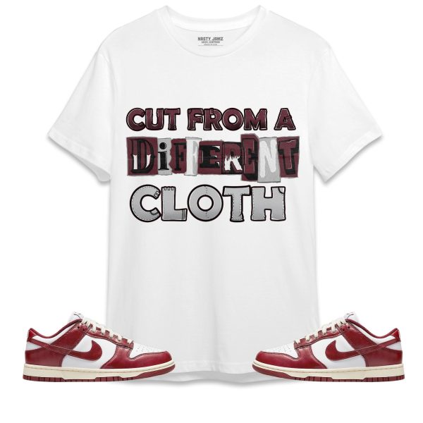 Cut From Different Cloth Unisex Shirt Match Dunk Low Team Red Jezsport.com