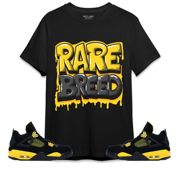 Rare Breed Unisex Shirt Match Jordan 4 Thunder Jezsport.com