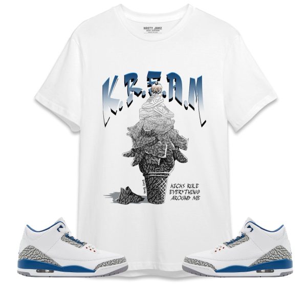 KREAM Unisex Shirt Match Jordan 3 Wizards Jezsport.com