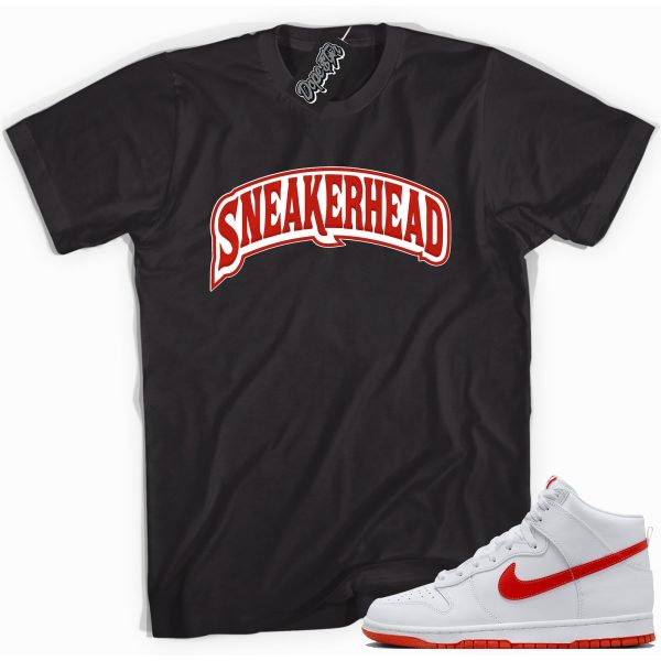 Sneaker Head Sneaker Shirt Made To Dunks High White Picante Red Jezsport.com