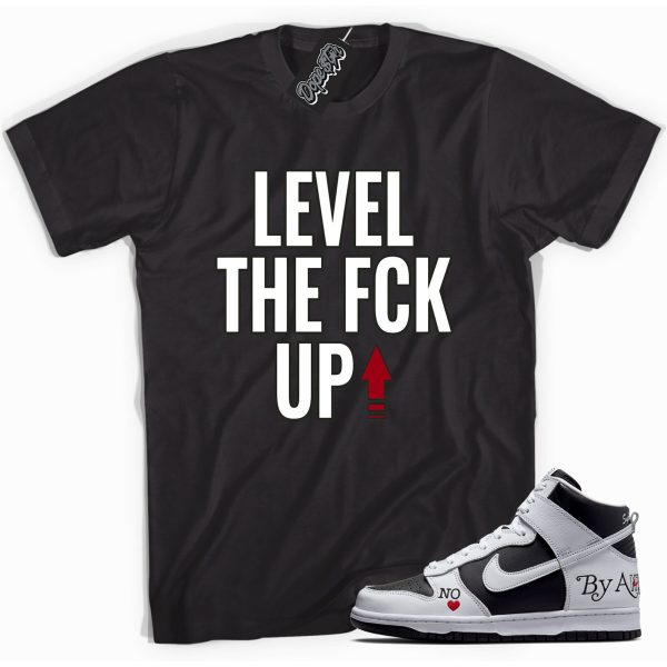 Level Up Sneaker Shirt Made To Match Dunks High Supreme Jezsport.com