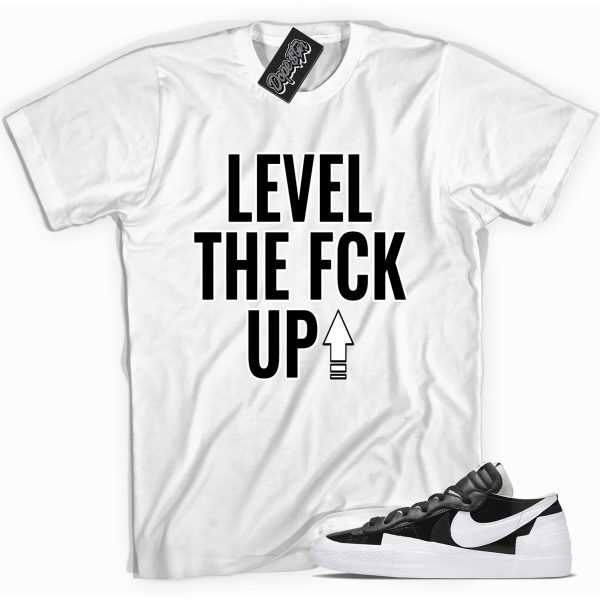 Level Up Sneaker Shirt Made To Match Dunks Low Essential Black Paisley Jezsport.com