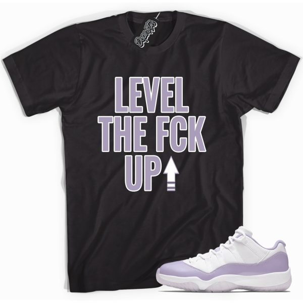 Level Up Sneaker Shirt Made To Match Jordan 11 Pure Violet Jezsport.com