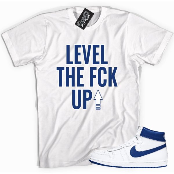 Level Up Sneaker Shirt Made To Match Air Game Royal Jezsport.com