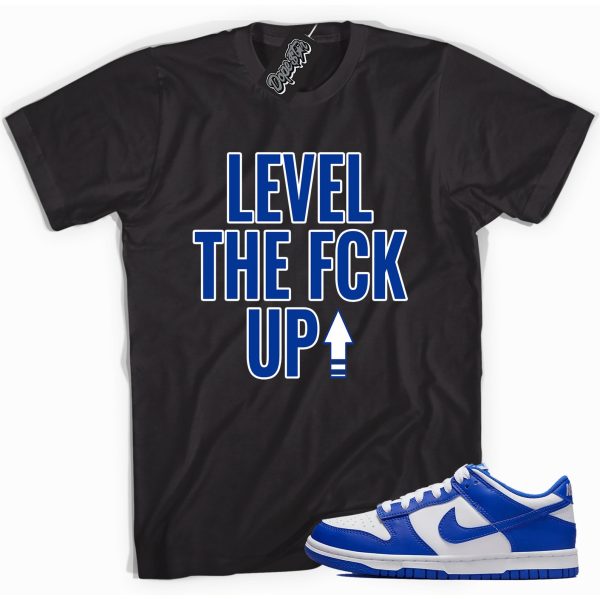 Low Dunks Racer Blue Sneaker Shirt Made To Match Level Up Jezsport.com