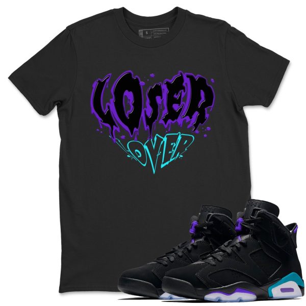 Melting Loser Lover Unisex Tee - Sneaker T-Shirt To Match 6s Aqua Jezsport.com