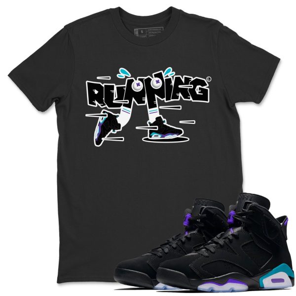 Running Shoes Unisex Tee - Sneaker T-Shirt To Match 6s Aqua Jezsport.com