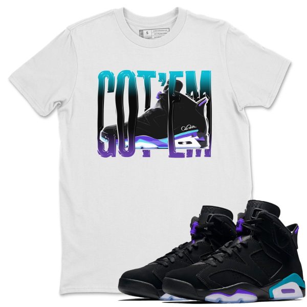 Wiggling Gotem Unisex Tee - Sneaker T-Shirt To Match 6s Aqua Jezsport.com