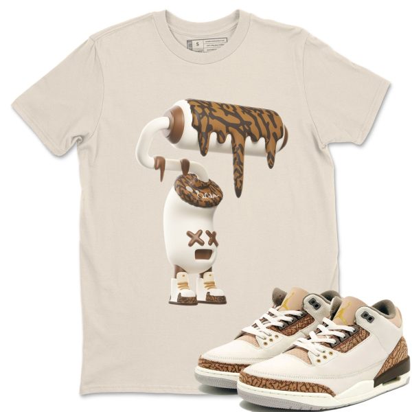 3D Paint Roller Unisex Tees - Sneaker Shirt To Match 3s Palomino Jezsport.com