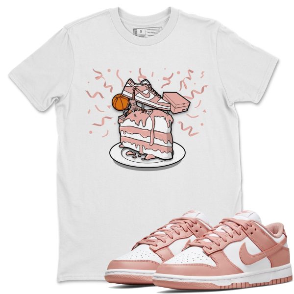 Sneaker Topper - Sneaker Shirt To Match Dunks Rose Whisper Jezsport.com