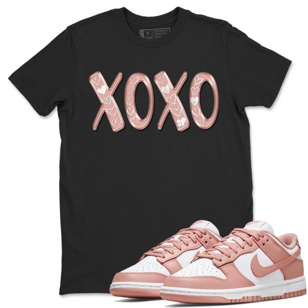 XOXO - Sneaker Shirt To Match Dunks Rose Whisper Jezsport.com