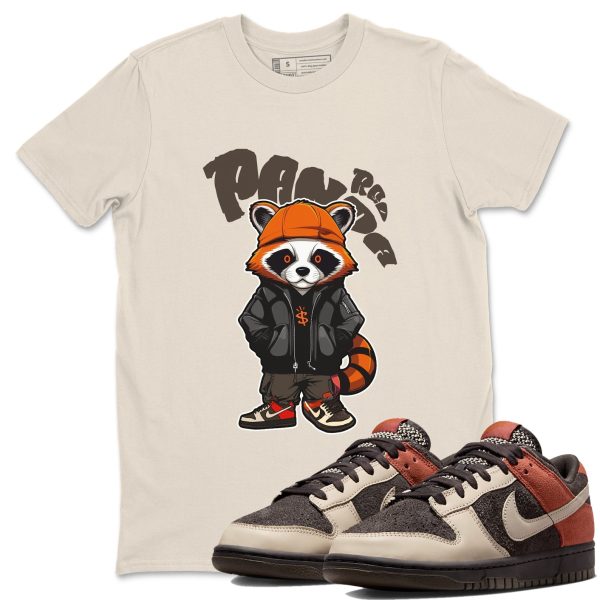 Bastard Red Panda Unisex Crew Neck Sneaker Matching Tee Shirt To Match Red Panda Jezsport.com