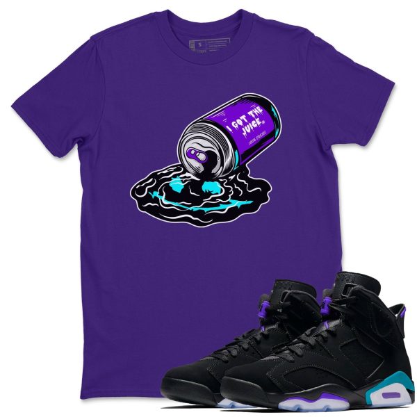 I Got The Juice Unisex Tee - Sneaker T-Shirt To Match 6s Aqua Jezsport.com