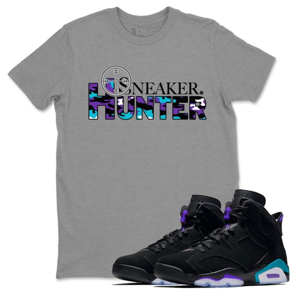 Sneaker Hunter Unisex Tee - Sneaker T-Shirt To Match 6s Aqua Jezsport.com