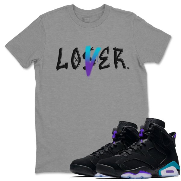 Loser Lover Unisex Tee - Sneaker T-Shirt To Match 6s Aqua Jezsport.com