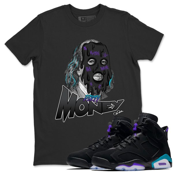 Dirty Money Unisex Tee - Sneaker T-Shirt To Match 6s Aqua Jezsport.com