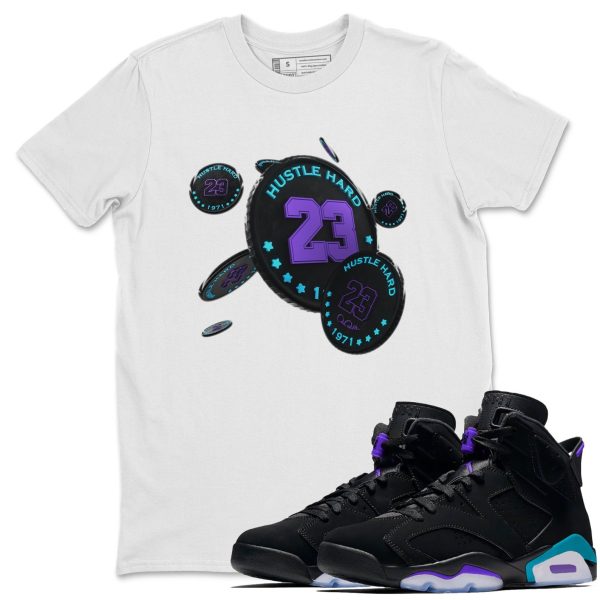 Coin Drop Unisex Tee - Sneaker T-Shirt To Match 6s Aqua Jezsport.com